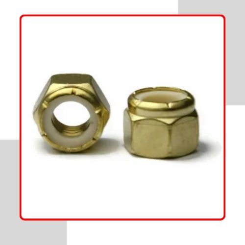 Aluminium Bronze Nylon Insert Nut in uae