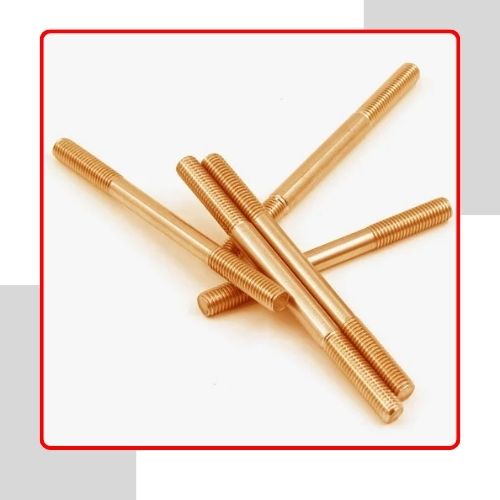 Copper Nickel Double End Stud Bolts in uae